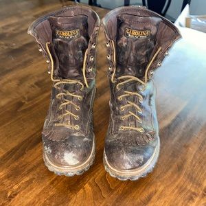 Size 11 Carolina logger boots